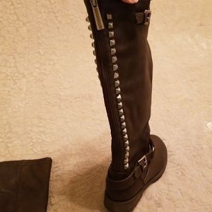 NWOT riding boots- dark brown
